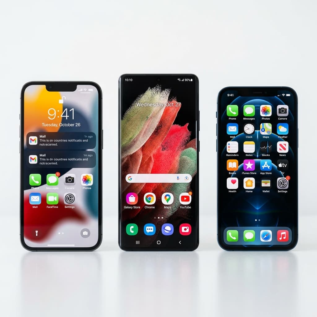 Certified refurbished iPhone and Samsung smartphones for sale in Preston